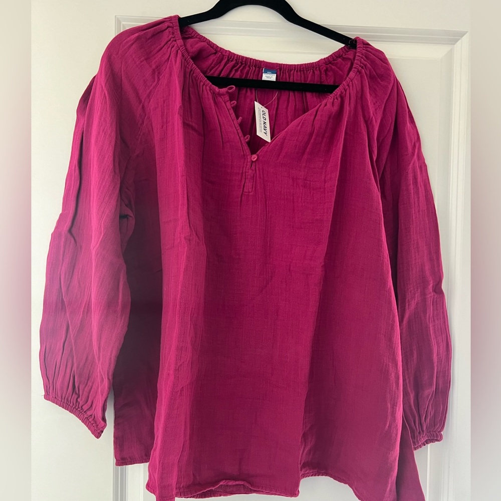 Pink blouse from old navy! New with tags